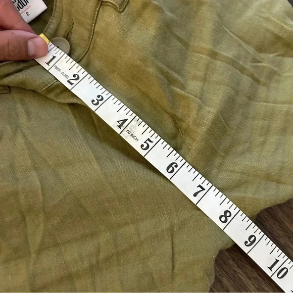 Cabi Charlie Trouser  5314R linen blend size 2 - Picture 10 of 12